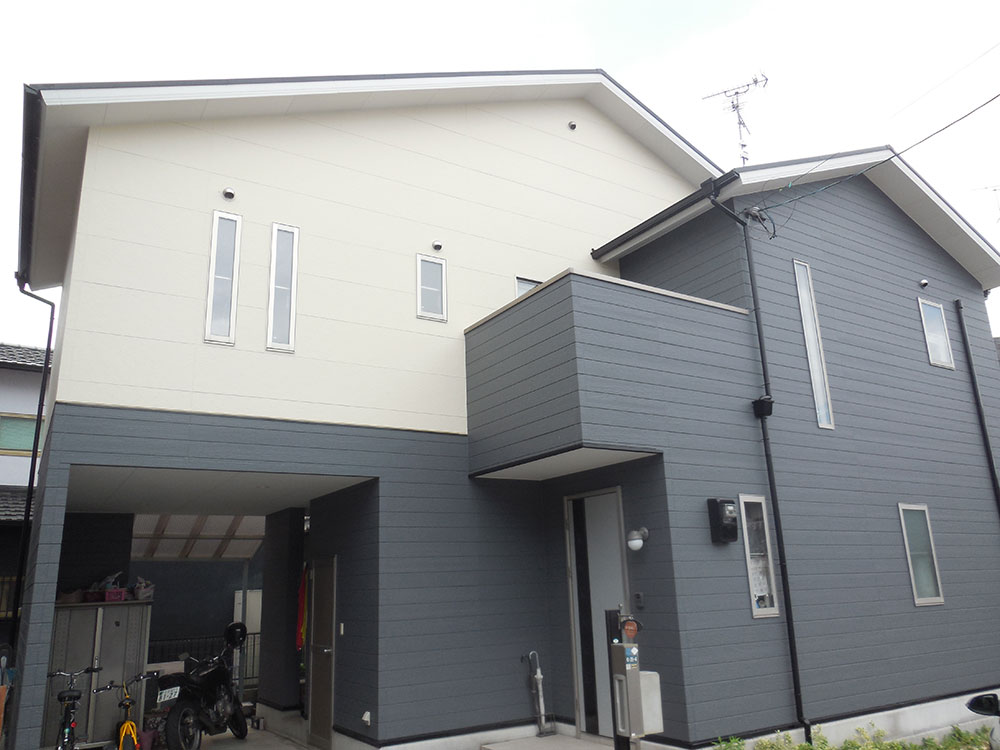 戸建住宅外壁塗装（滋賀県）