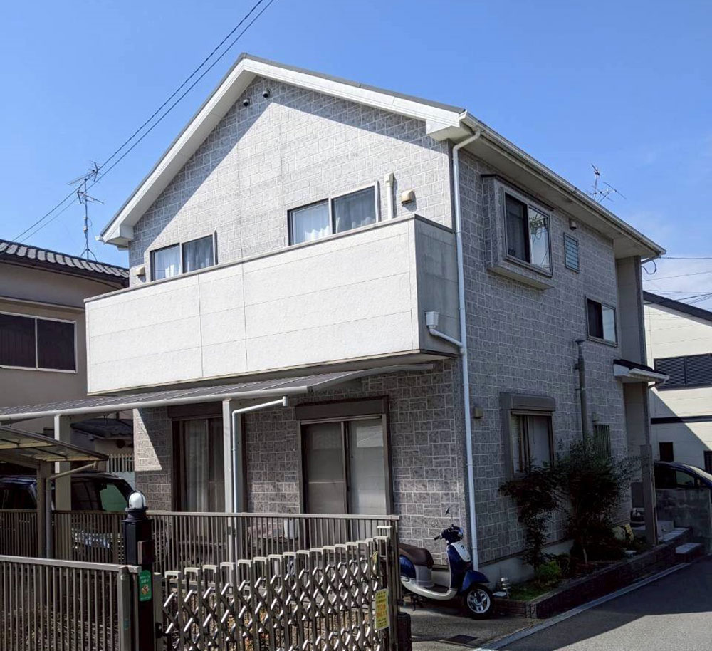 戸建住宅外壁塗装（京都府）