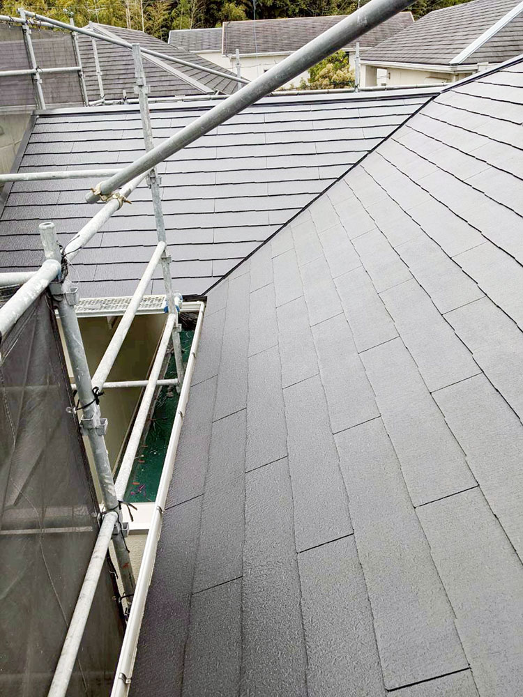 戸建住宅屋根塗装（京都府）