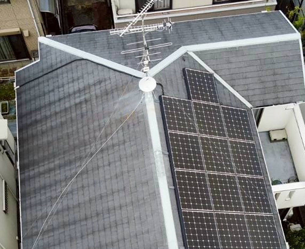 戸建住宅屋根塗装（京都府）